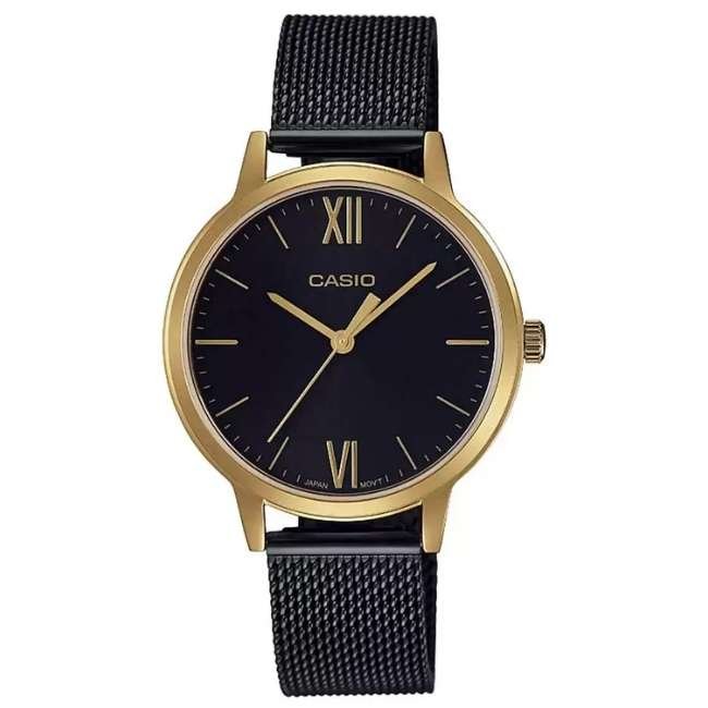 Casio Enticer A1790 Black Gold Women Watch