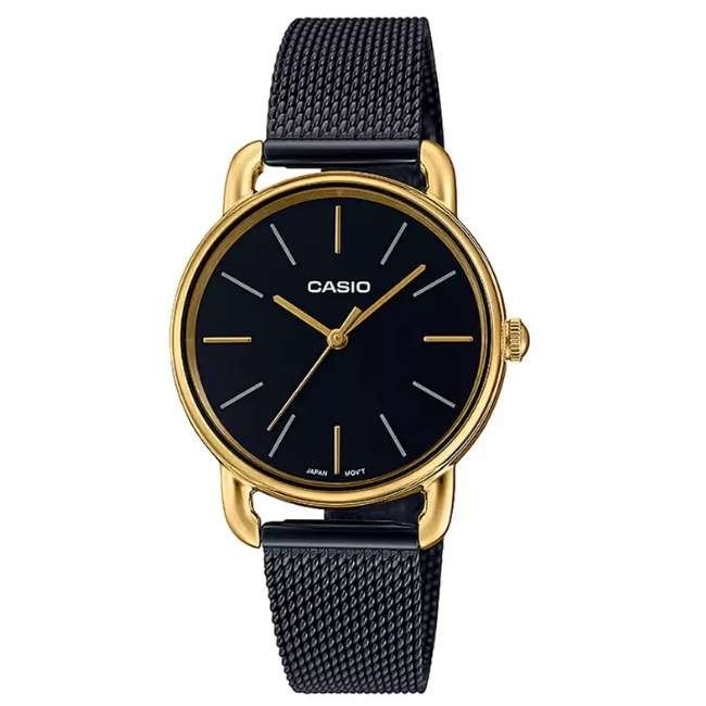 Casio Enticer A1793 Black Gold Women Watch