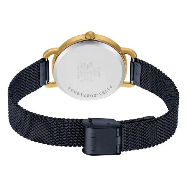 Casio Enticer A1793 Black Gold Women Watch