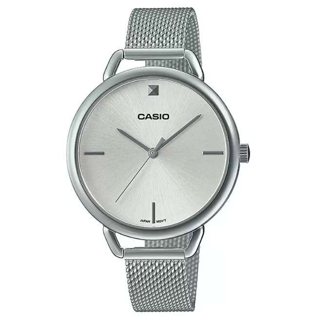 Casio Enticer A1810 Silver Women Watch