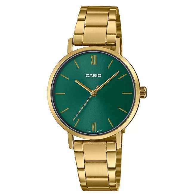 Casio Round Women Quartz Watch A1999