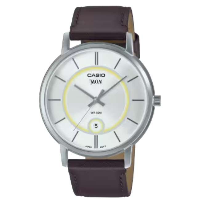 Casio Round Men Quartz Watch A2046