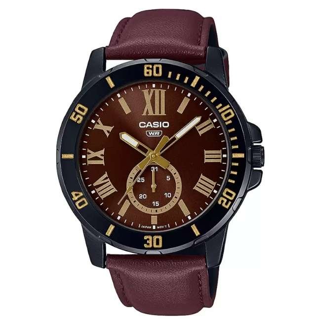 Casio Round Men Quartz Watch A2071