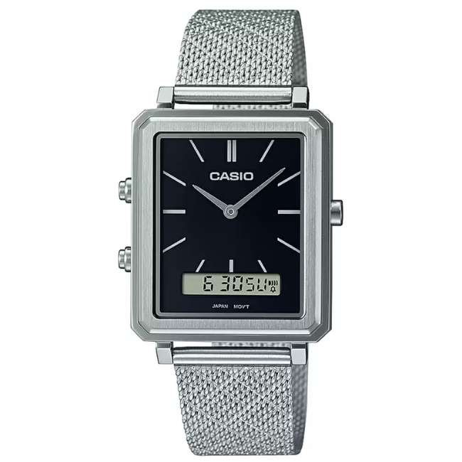 Casio Rectangular Men Quartz Watch A2085