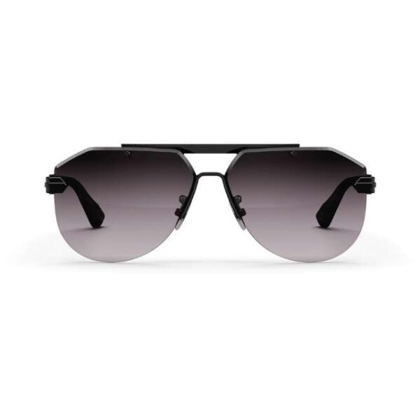 Golden Concept UV Protective Zero Power CR39 Unisex Sunglasses - Bizster Black-AC-SG-BK-BK-BIZSTER