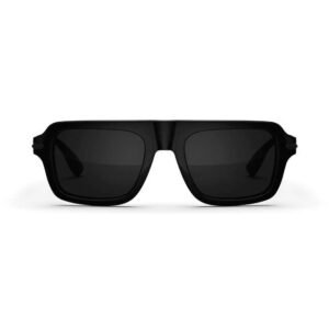 Golden Concept UV Protective Zero Power CR39 Unisex Sunglasses - Dude Black-AC-SG-BK-BK-DUDE