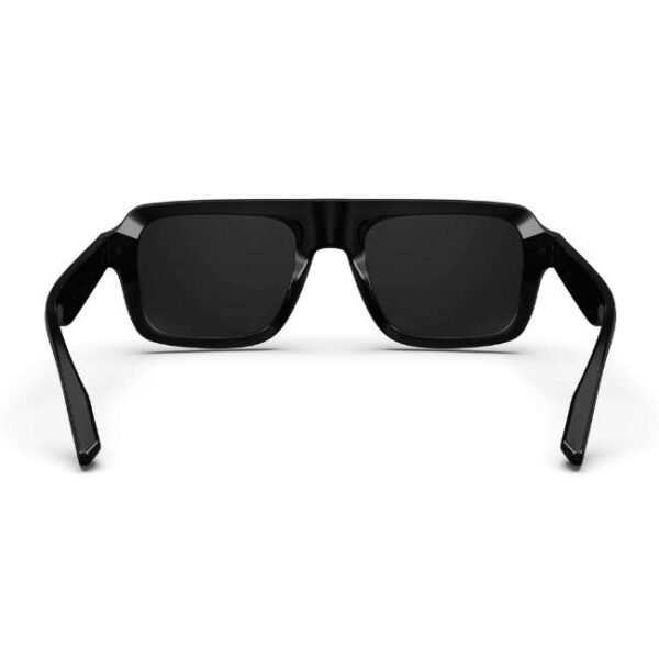 Golden Concept UV Protective Zero Power CR39 Unisex Sunglasses - Dude Black-AC-SG-BK-BK-DUDE