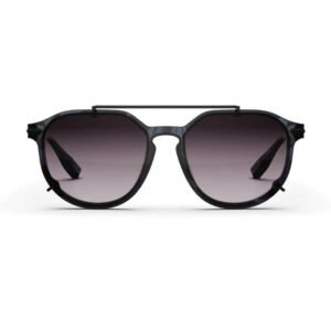 Golden Concept UV Protective Zero Power CR39 Unisex Sunglasses - Entrepreneur Black-AC-SG-BK-BK-ENTREPRENEUR