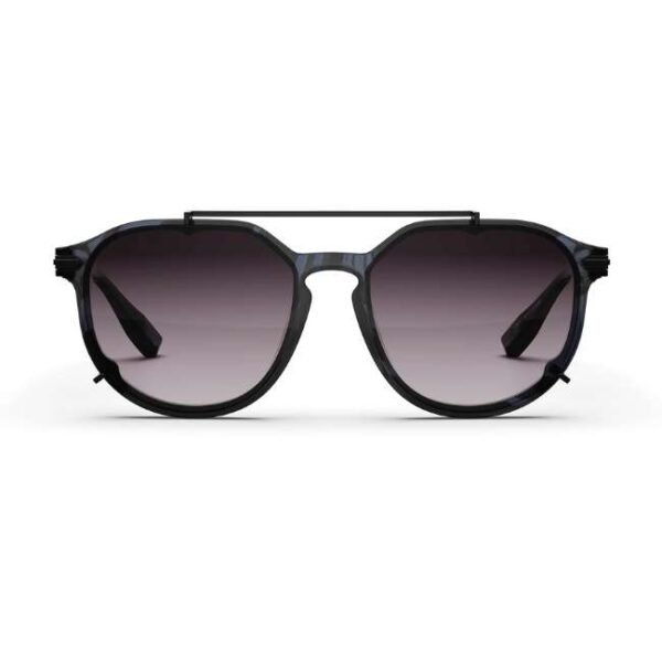 Golden Concept UV Protective Zero Power CR39 Unisex Sunglasses - Entrepreneur Black-AC-SG-BK-BK-ENTREPRENEUR