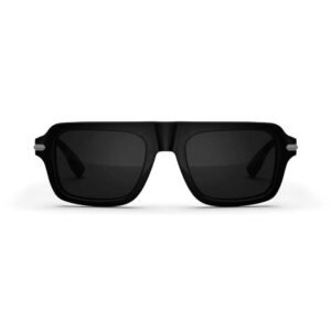 Golden Concept UV Protective Zero Power CR39 Unisex Sunglasses - Dude Silver-AC-SG-BK-SL-DUDE