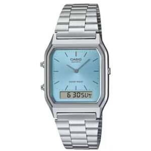 Casio Rectangular Unisex Quartz Watch AD270