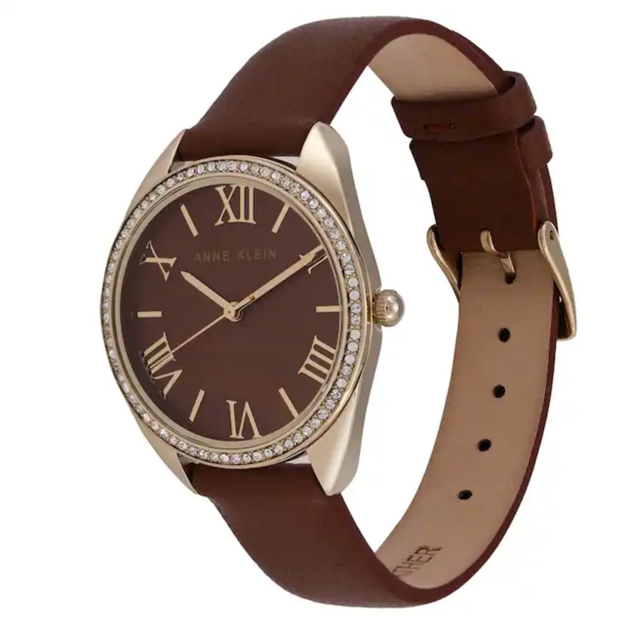Anne Klein Brown Dial Watch - AK 3242BMBN