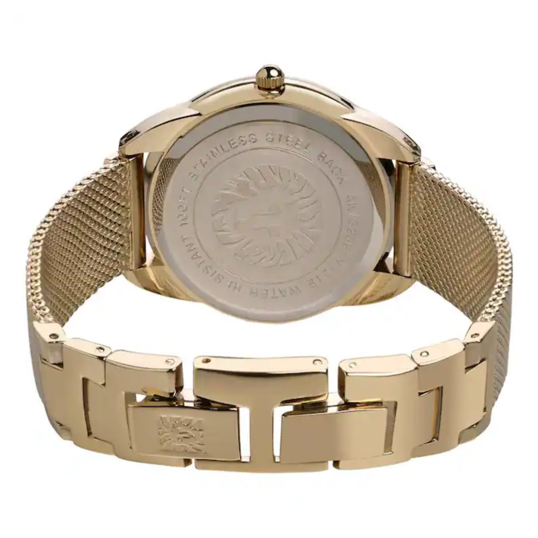 Anne Klein Pink Dial Watch - AK 3258LPGB