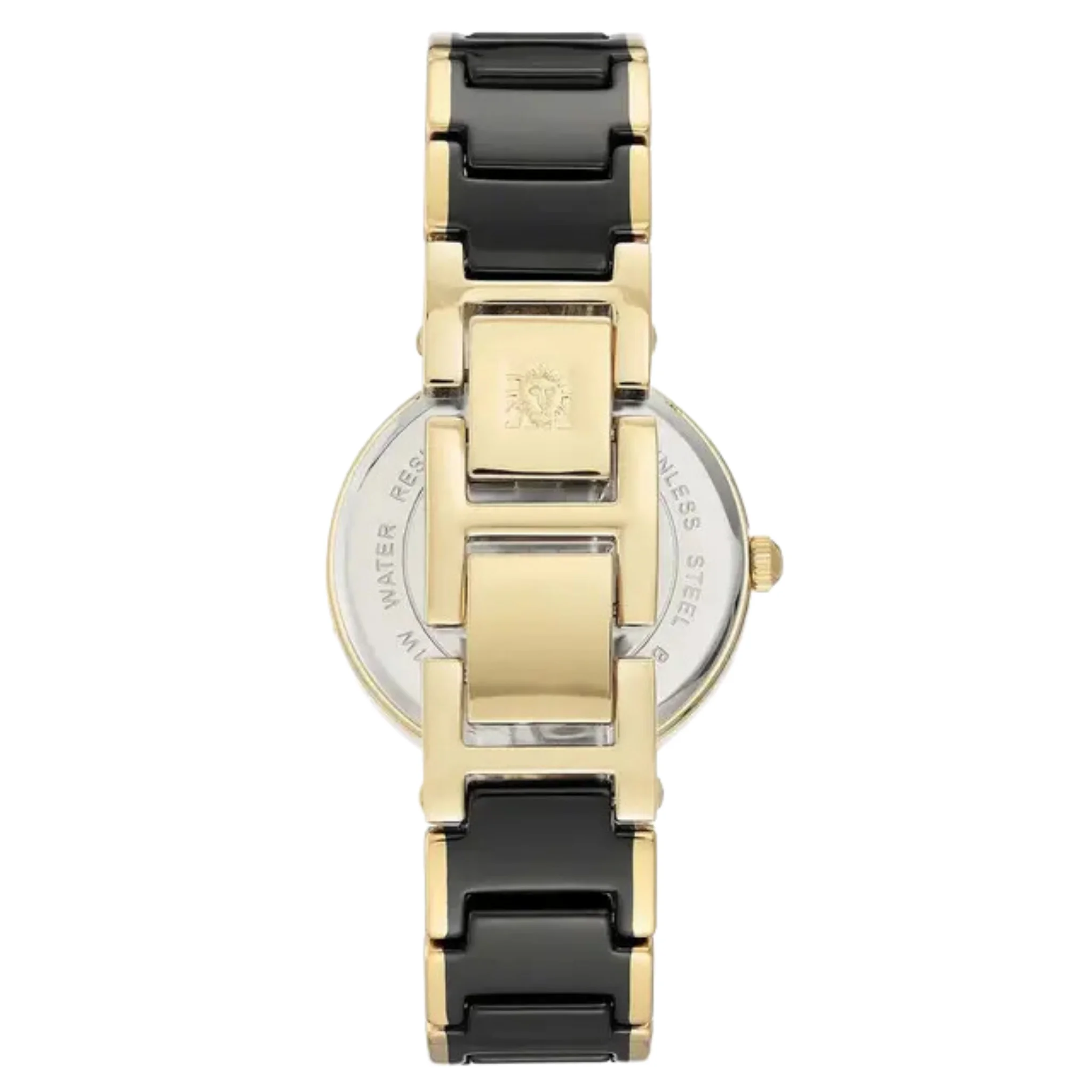 Anne Klein Black Dial Watch - AK 3844BKGB