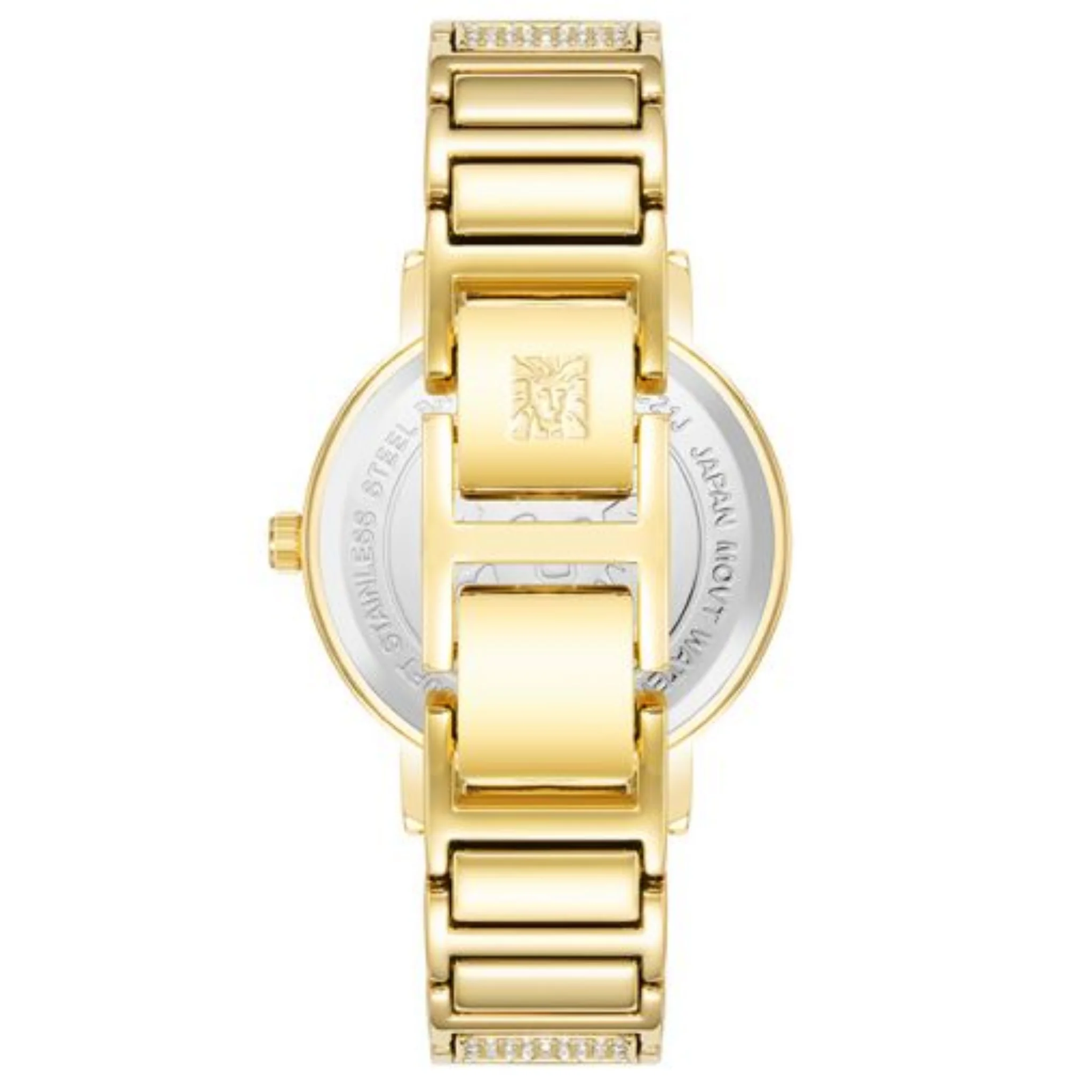 Anne Klein White Dial Watch - AK 4004MPGB