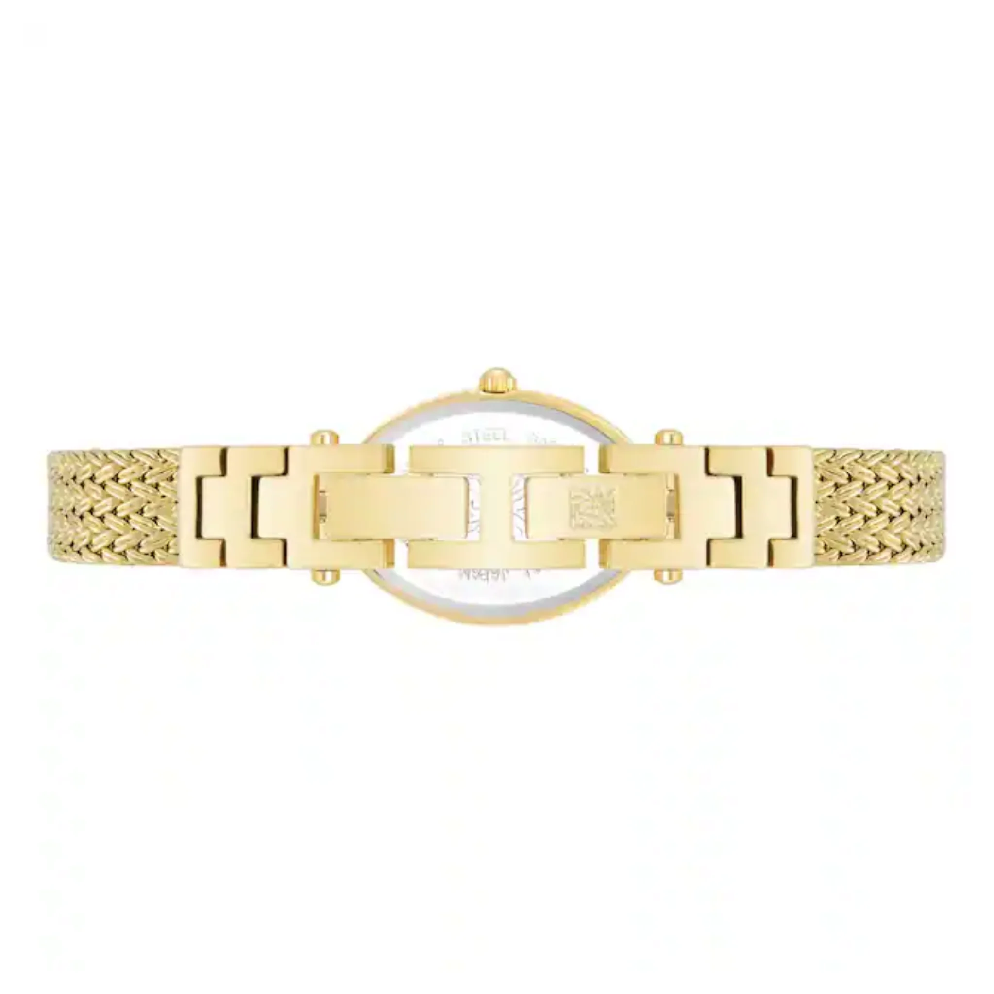 Anne Klein White Dial Watch - AK 4022MPGB