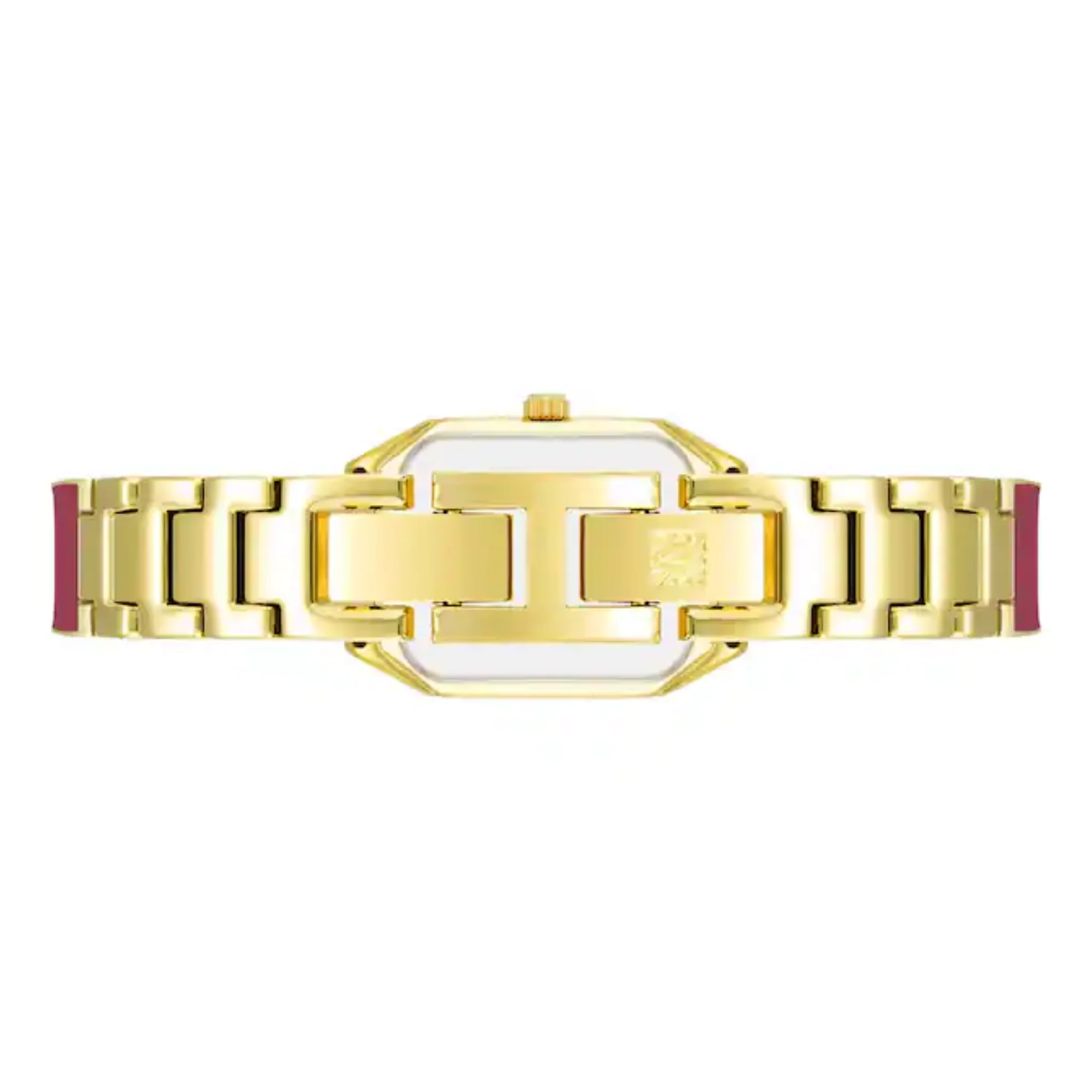 Anne Klein Burgundy Dial Watch - AK 4042GPBY