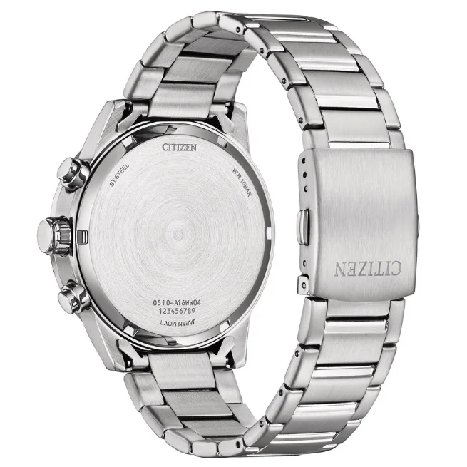 Citizen Quartz Grey Watch For Men -AN3688-58H