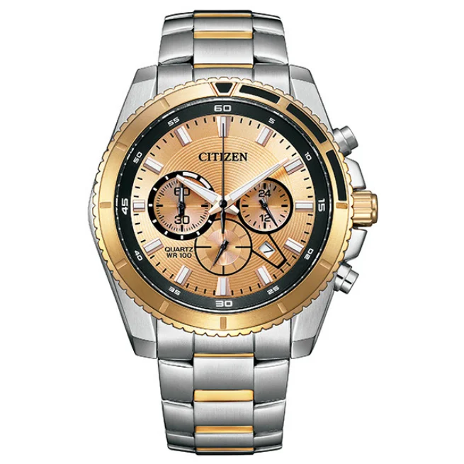 Citizen Quartz Bronze Watch For Men -AN8204-59X