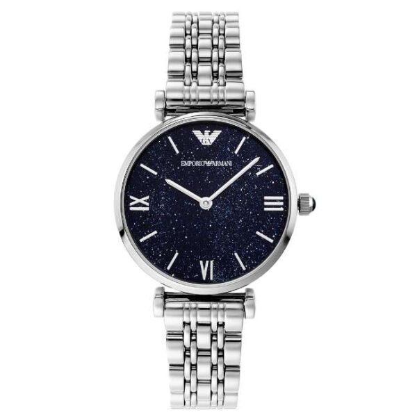 Emporio Armani Round Blue Women Watch Ar11091