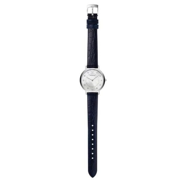 Emporio Armani Round Mother Of Pearl, White Women Watch Ar11095