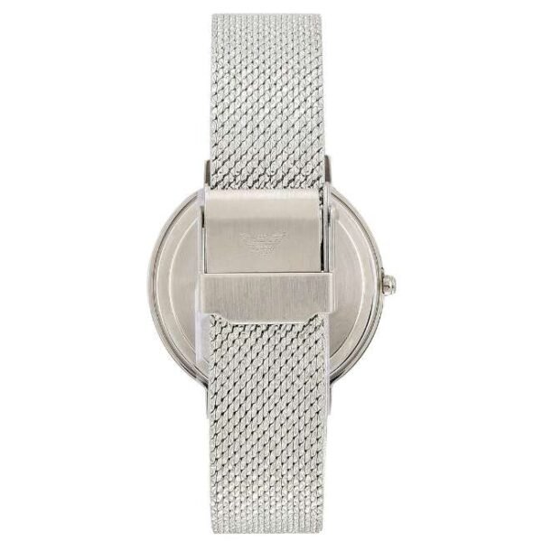 Emporio Armani Round Silver Women Watch Ar11128
