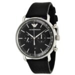 Emporio Armani Round Black Men Watch Ar11143