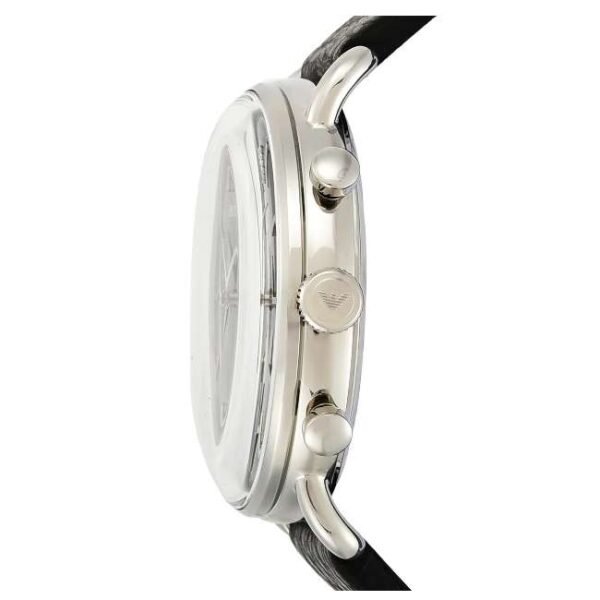 Emporio Armani Round Black Men Watch Ar11143