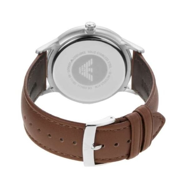 Emporio Armani Round Silver Men Watch Ar11185