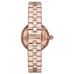 Emporio Armani Round Black Women Watch Ar11197