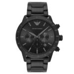 Emporio Armani Round Black Men Watch Ar11242