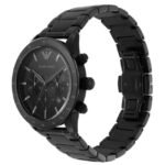 Emporio Armani Round Black Men Watch Ar11242