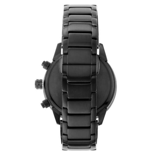 Emporio Armani Round Black Men Watch Ar11242