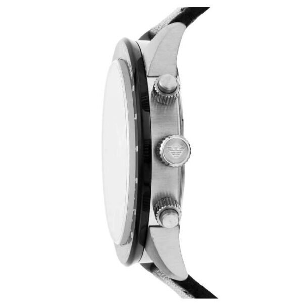 Emporio Armani Round Black Men Watch Ar11243