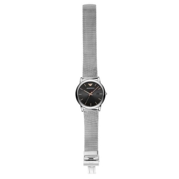 Emporio Armani Round Black Men Watch Ar11272