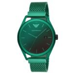 Emporio Armani Round Black Men Watch Ar11326