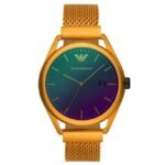 Emporio Armani Round Purple Men Watch Ar11327