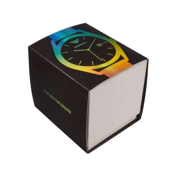 Emporio Armani Round Purple Men Watch Ar11327