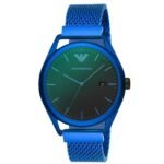 Emporio Armani Round Black Men Watch Ar11328