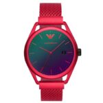 Emporio Armani Round Purple Men Watch Ar11329