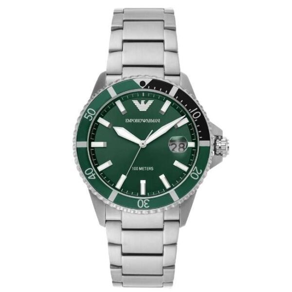 Emporio Armani Round Green Men Watch Ar11338