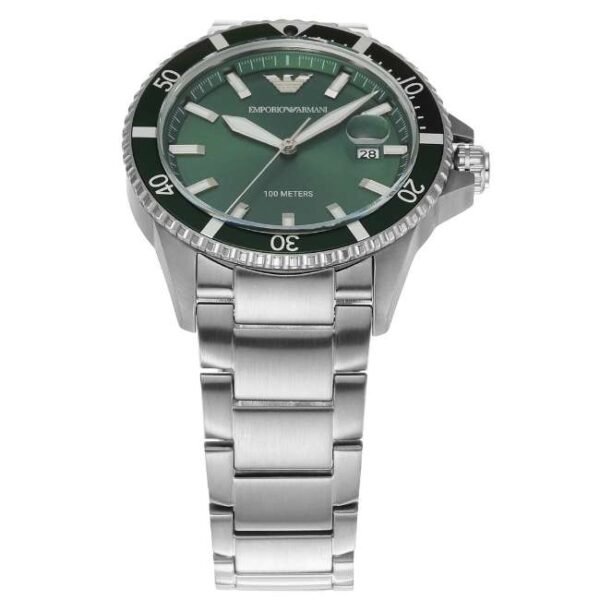 Emporio Armani Round Green Men Watch Ar11338
