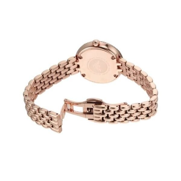 Emporio Armani Round White Women Watch Ar11355