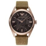 Emporio Armani Round Gray Men Watch Ar11396