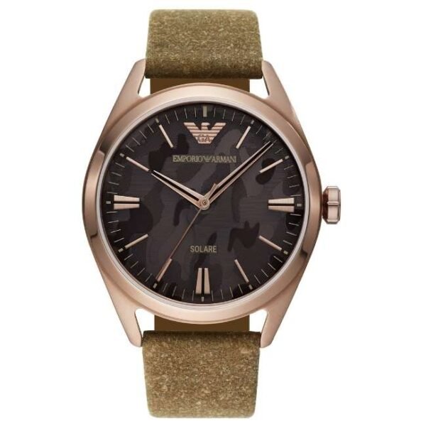 Emporio Armani Round Gray Men Watch Ar11396