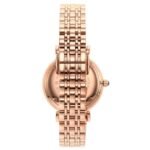 Emporio Armani Round Brown, Silver Women Watch Ar11402