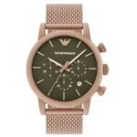 Emporio Armani Round Green Men Watch Ar11428