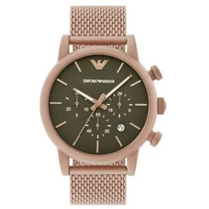 Emporio Armani Round Green Men Watch Ar11428