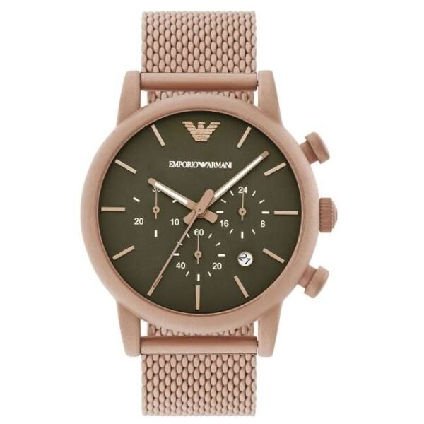 Emporio Armani Round Green Men Watch Ar11428