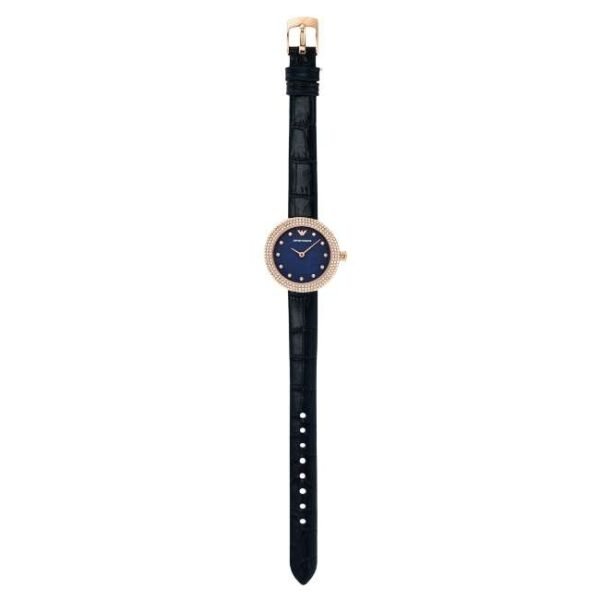 Emporio Armani Round Blue Women Watch Ar11434